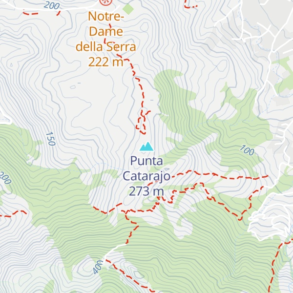 Map of Punta Catarajo
