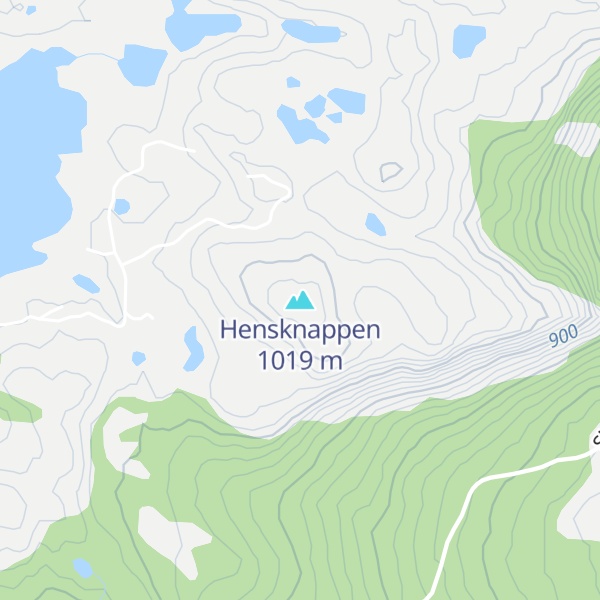 Map of Hensknappen