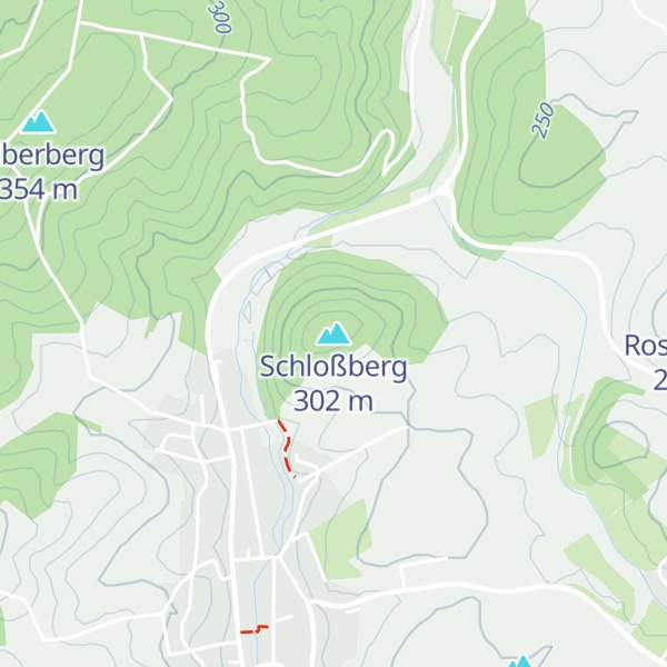 Map of Schloßberg
