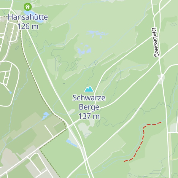 Map of Schwarze Berge