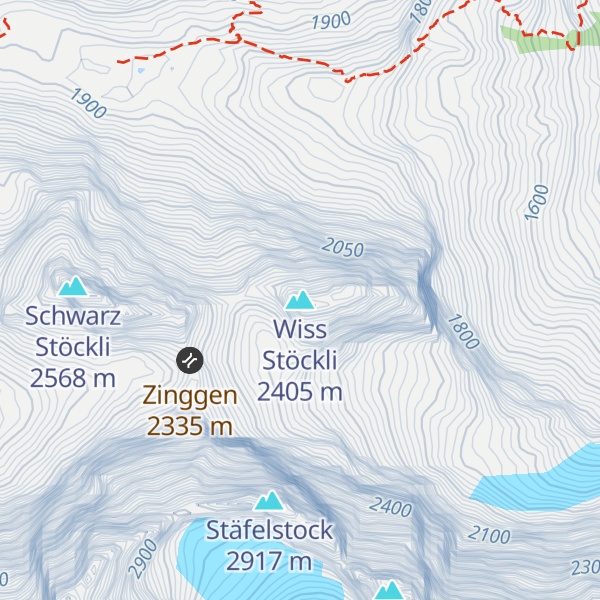 Map of Wiss Stöckli