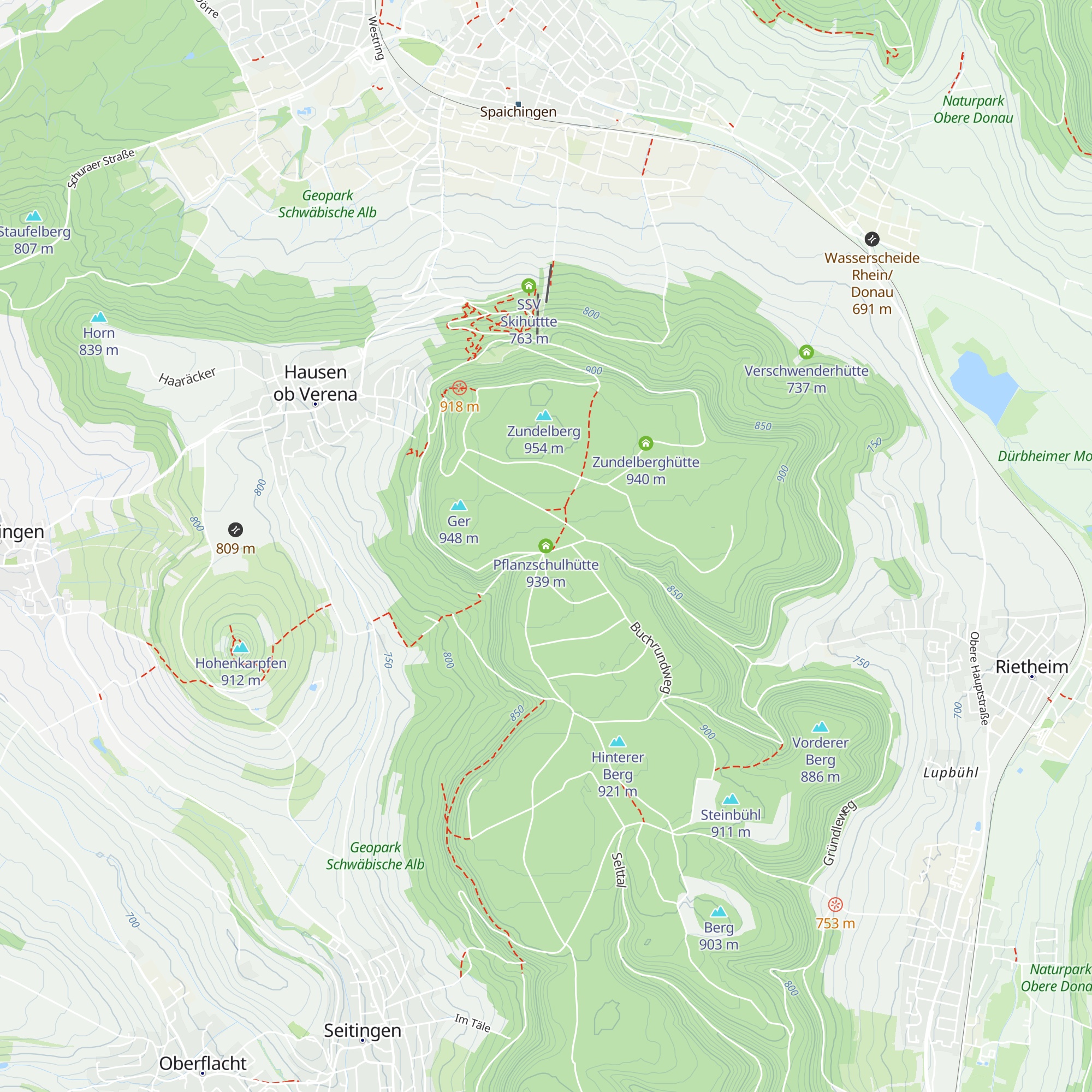 Pflanzschulhütte map