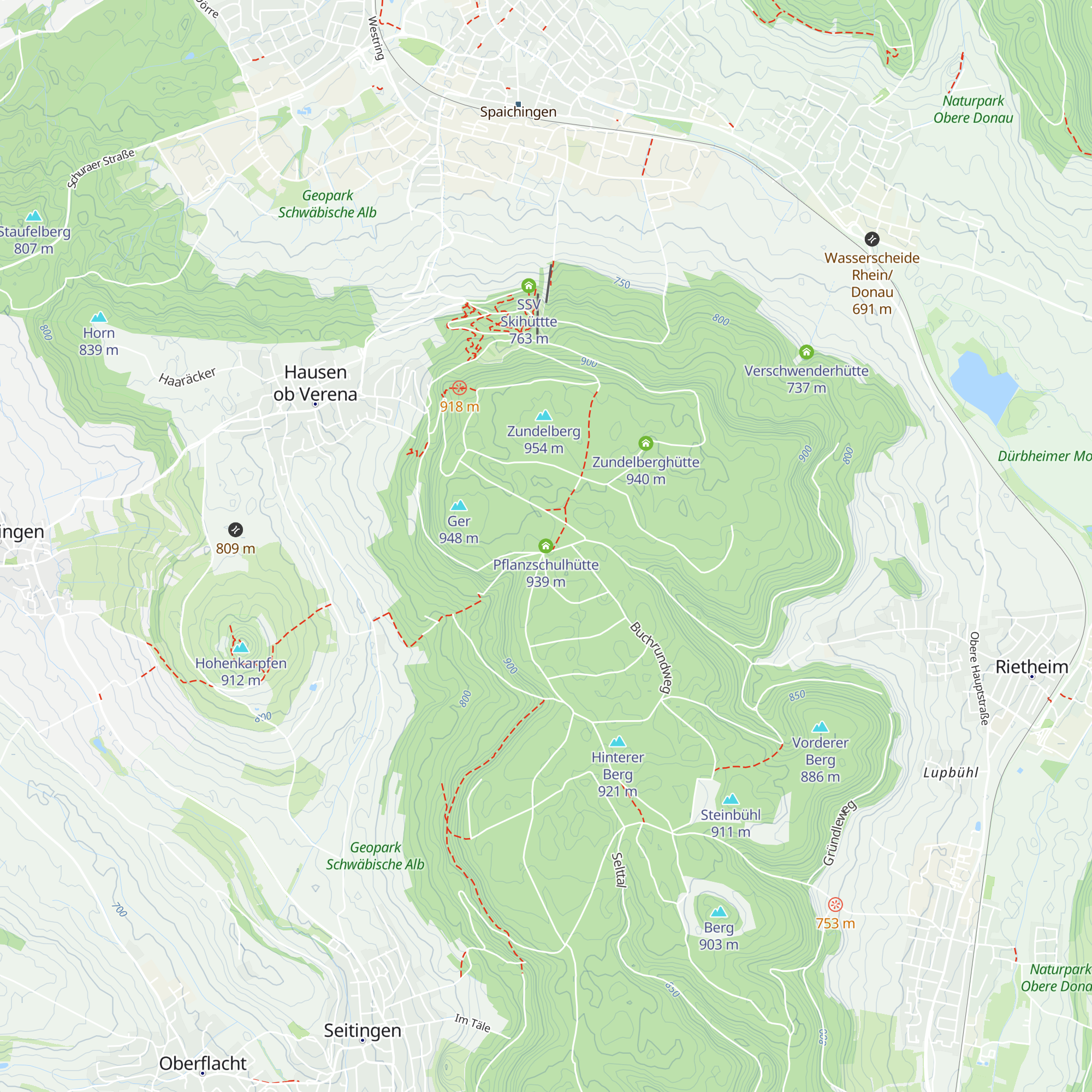 Pflanzschulhütte map