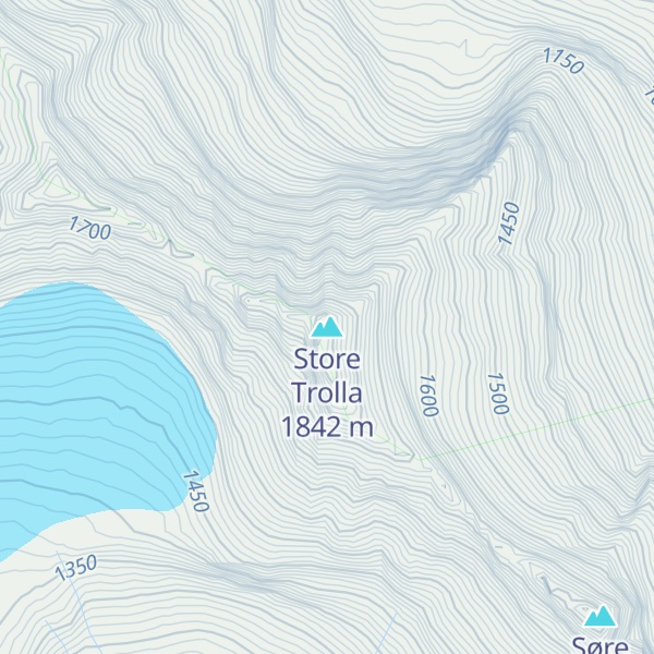 Map of Store Trolla