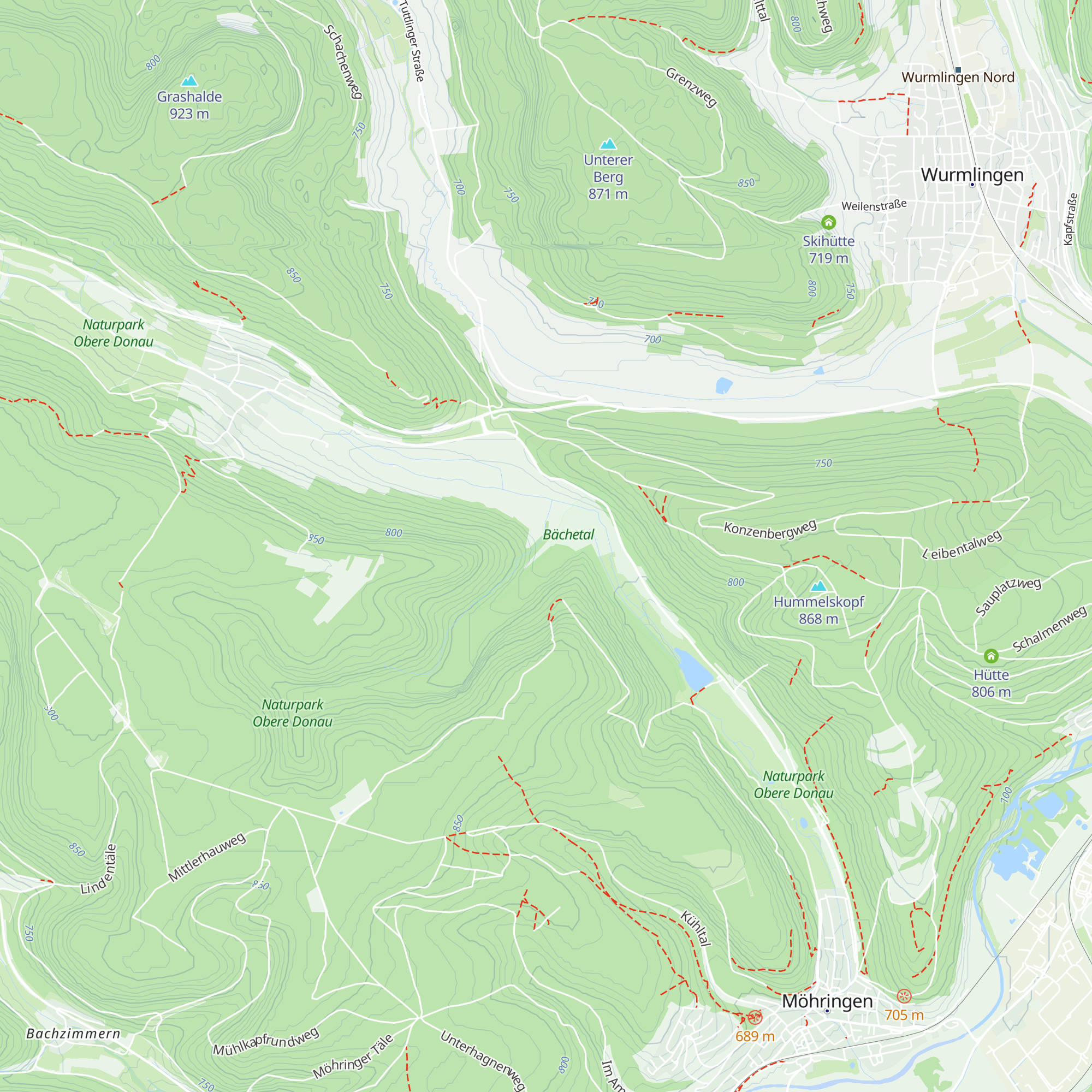 Känzelehütte map