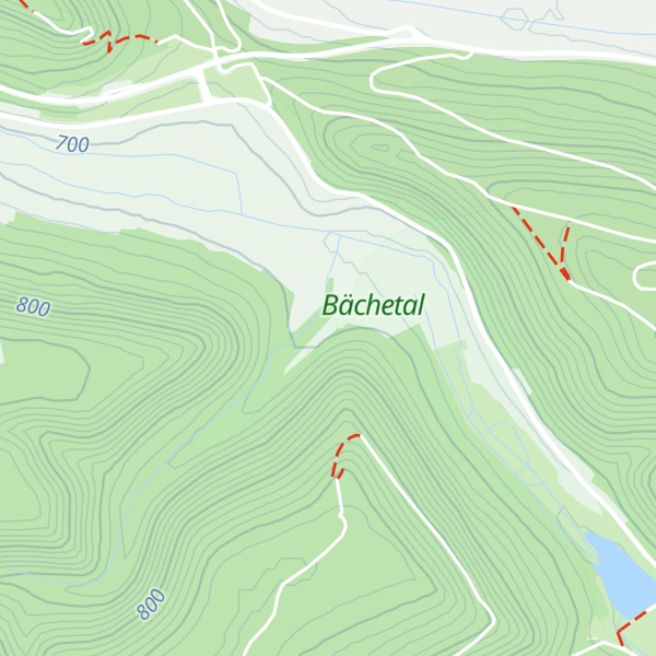 Map of Känzelehütte