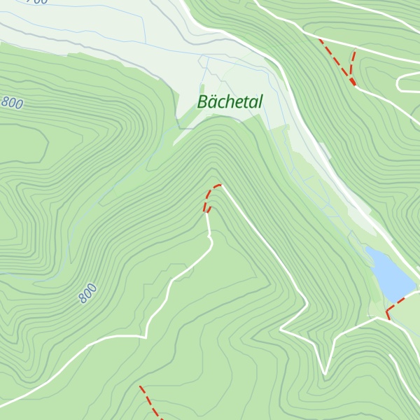 Map of Schutzhütte am Känzele