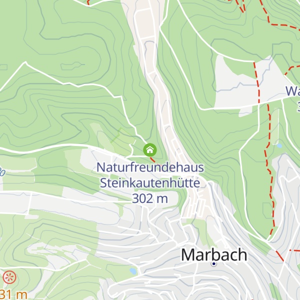 Map of Naturfreundehaus Steinkautenhütte
