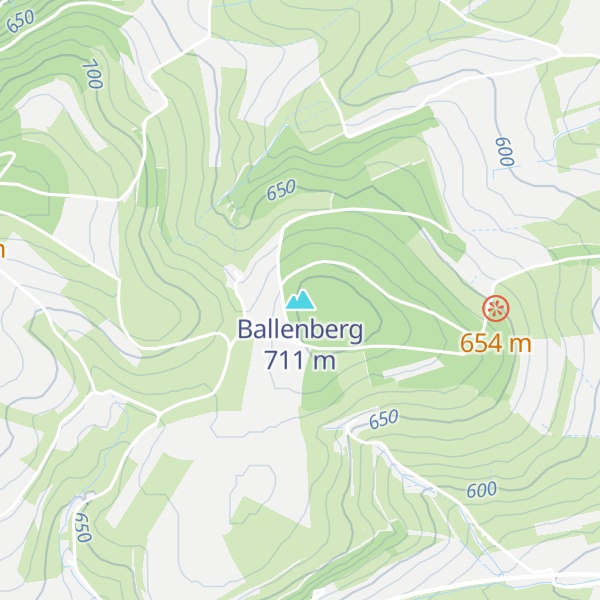 Map of Ballenberg