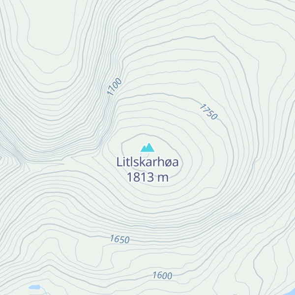 Map of Litlskarhøa