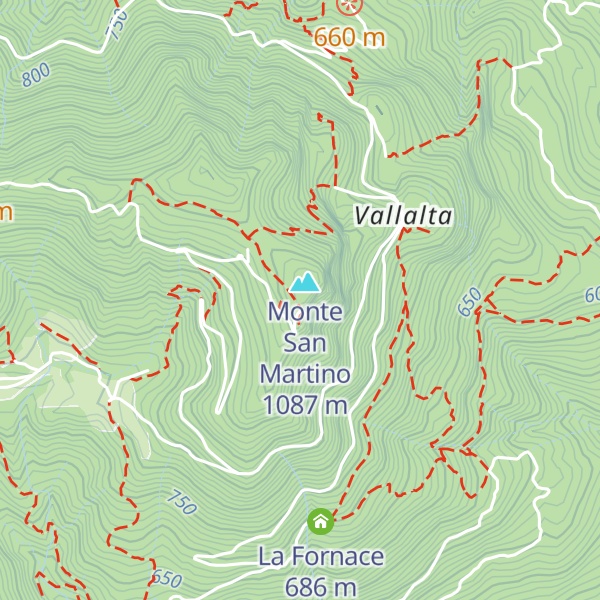 Map of Ristoro "San Martino"