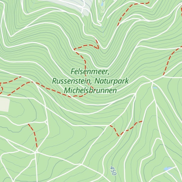 Map of Felsenmeer-Hütte
