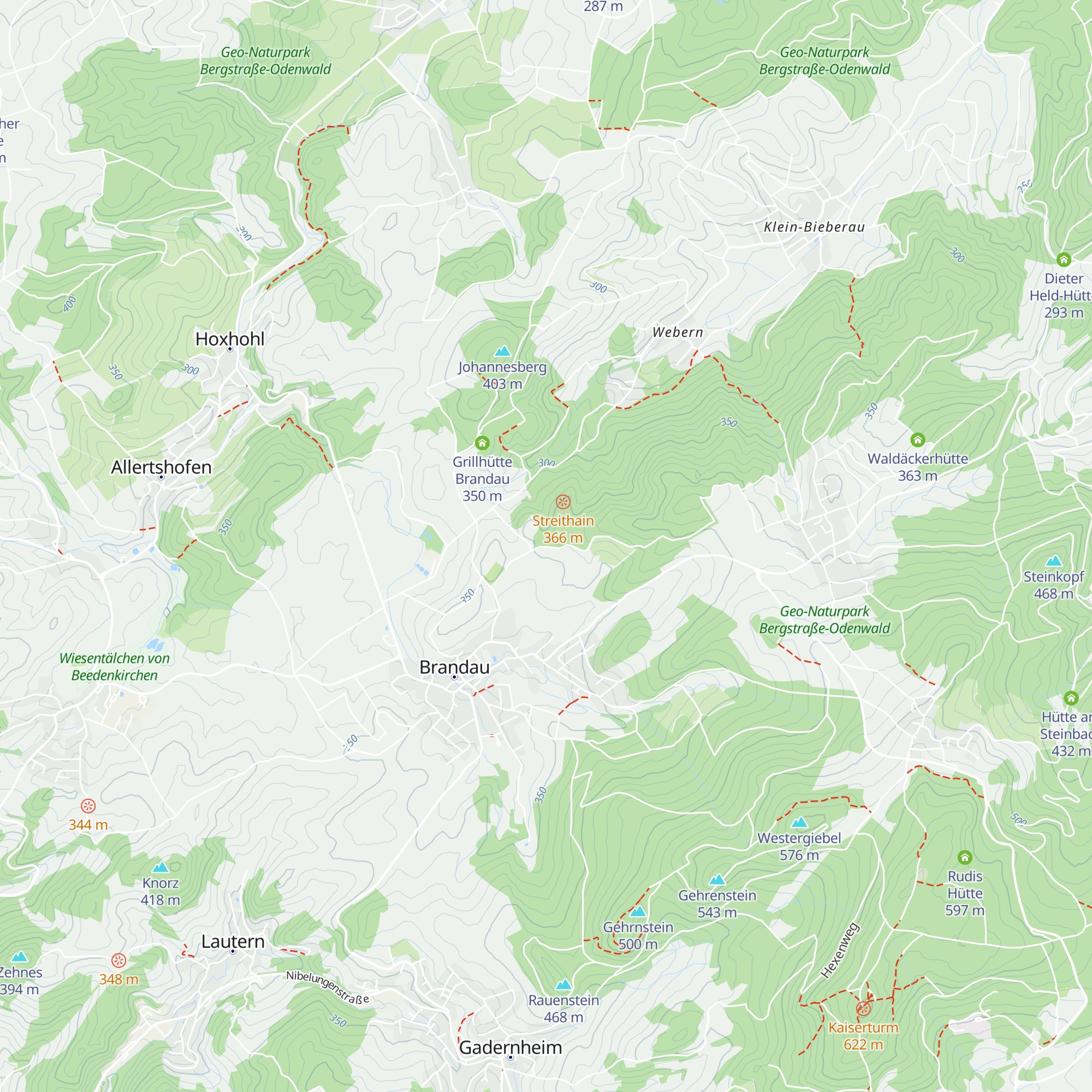 Wilhelm's Hütte map