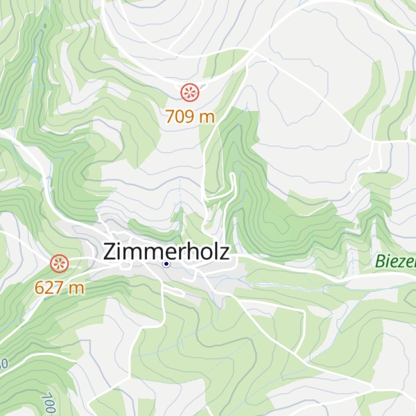Map of Zimmerholzer Berghütte
