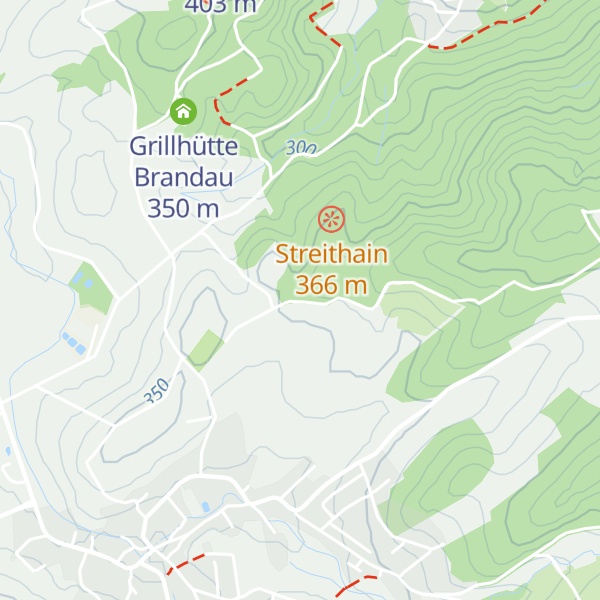 Map of Wilhelm's Hütte