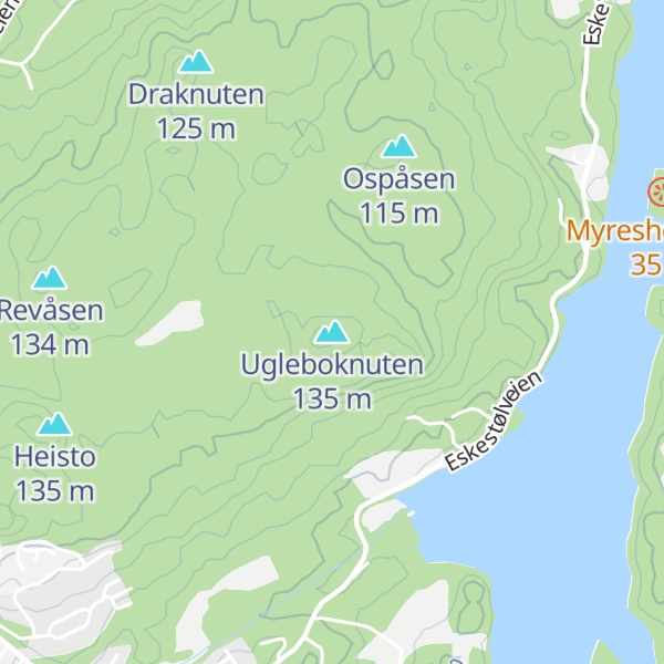 Map of Ugleboknuten