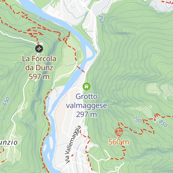 Map of Grotto valmaggese