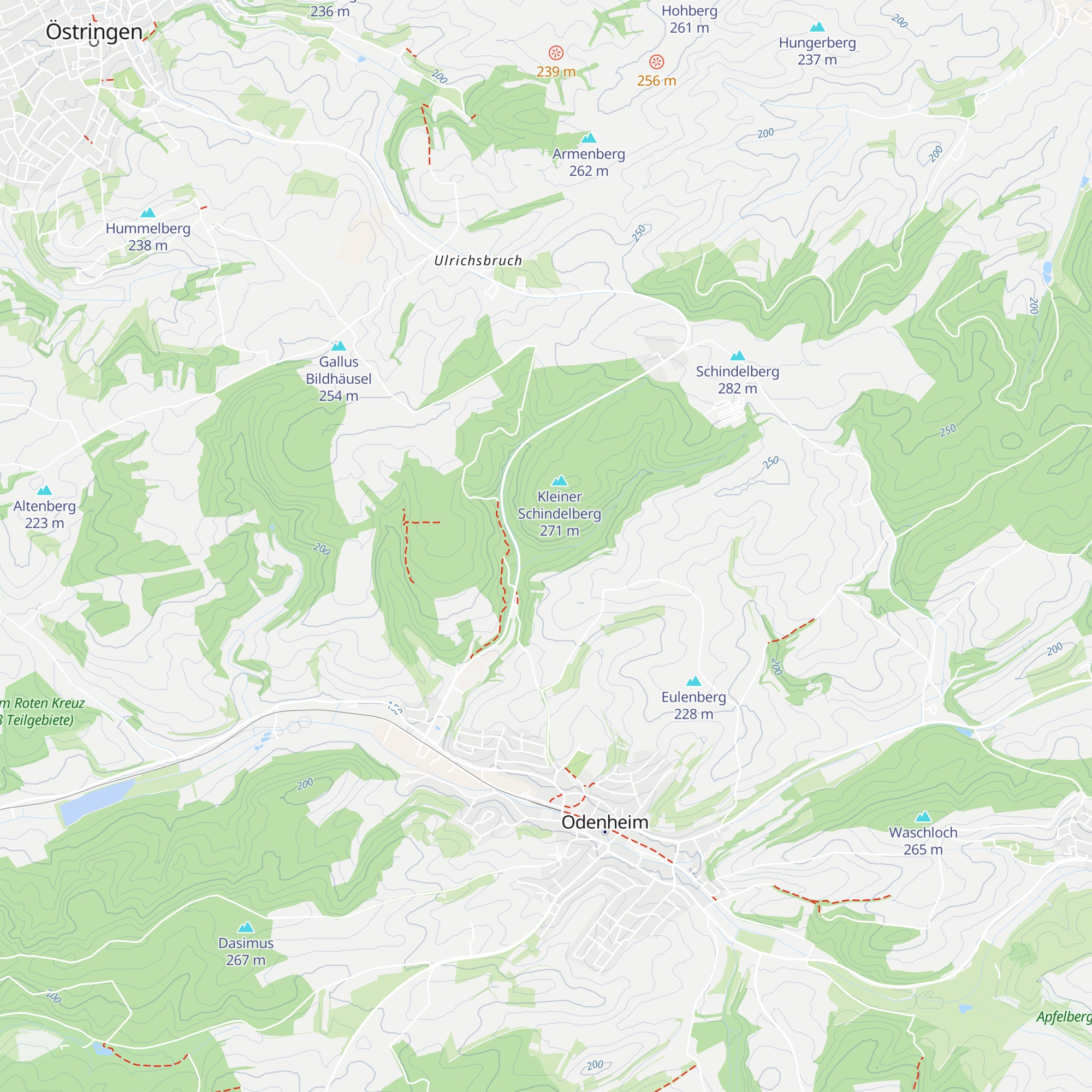 Katzenlochhütte map