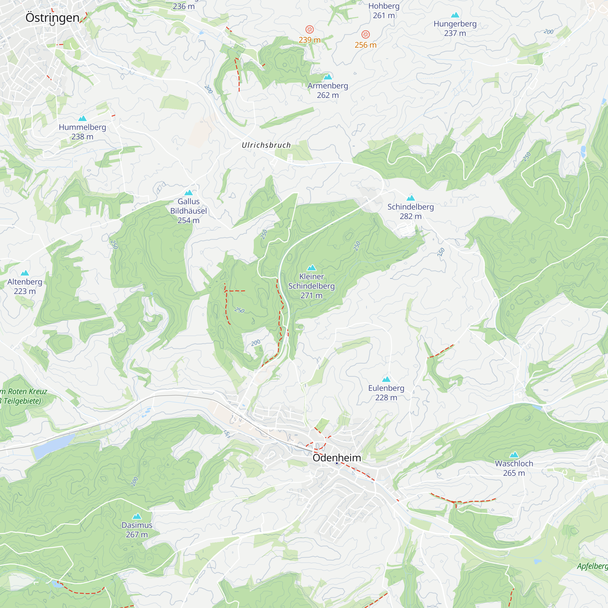 Katzenlochhütte map
