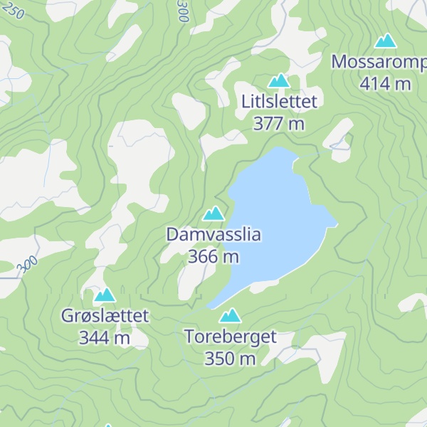 Map of Damvasslia