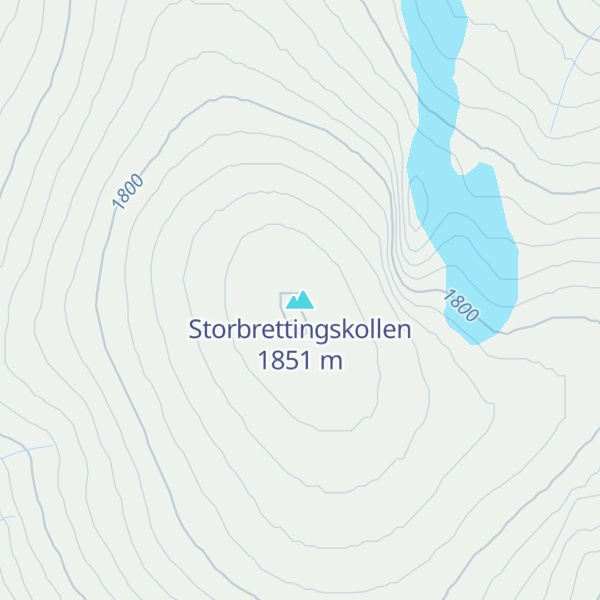 Map of Storbrettingskollen