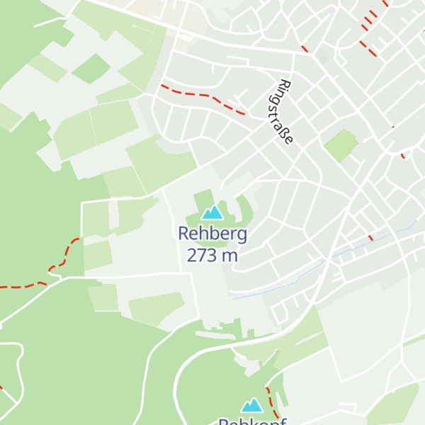 Map of Rehberg