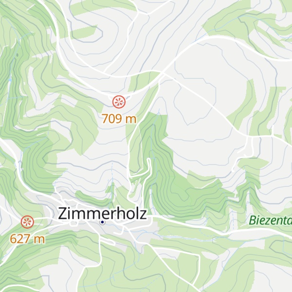 Map of Waldhütte Hubertus