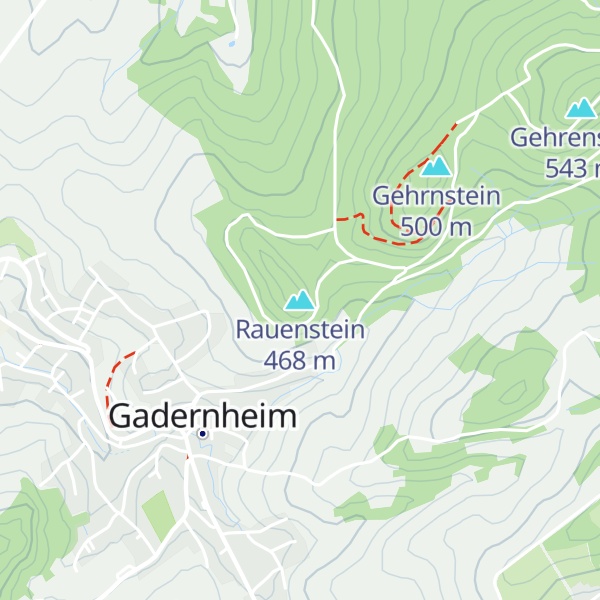 Map of Rauenstein