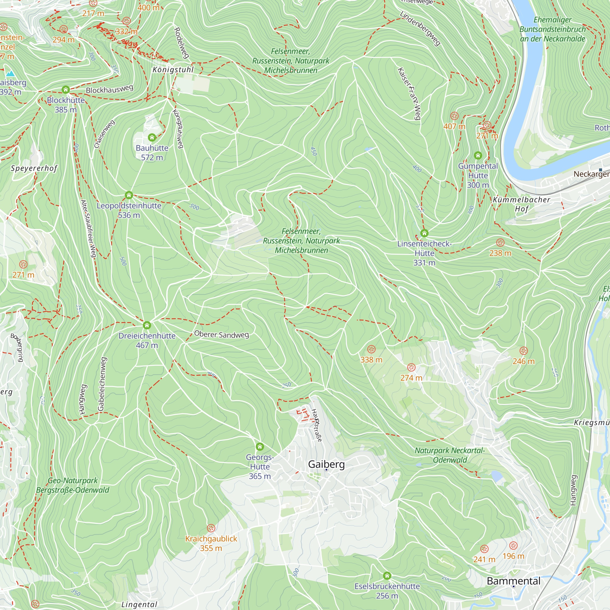Stefans-Hütte map