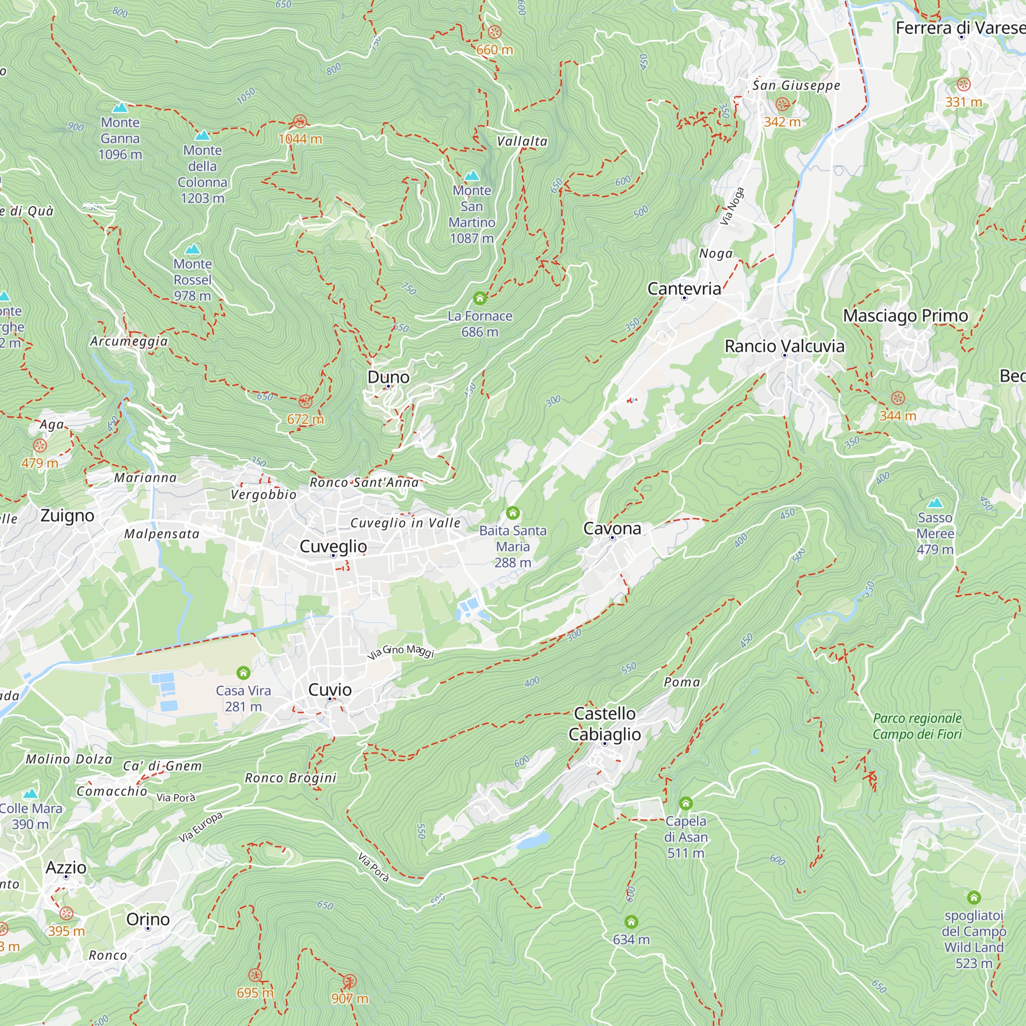 Baita Santa Maria map