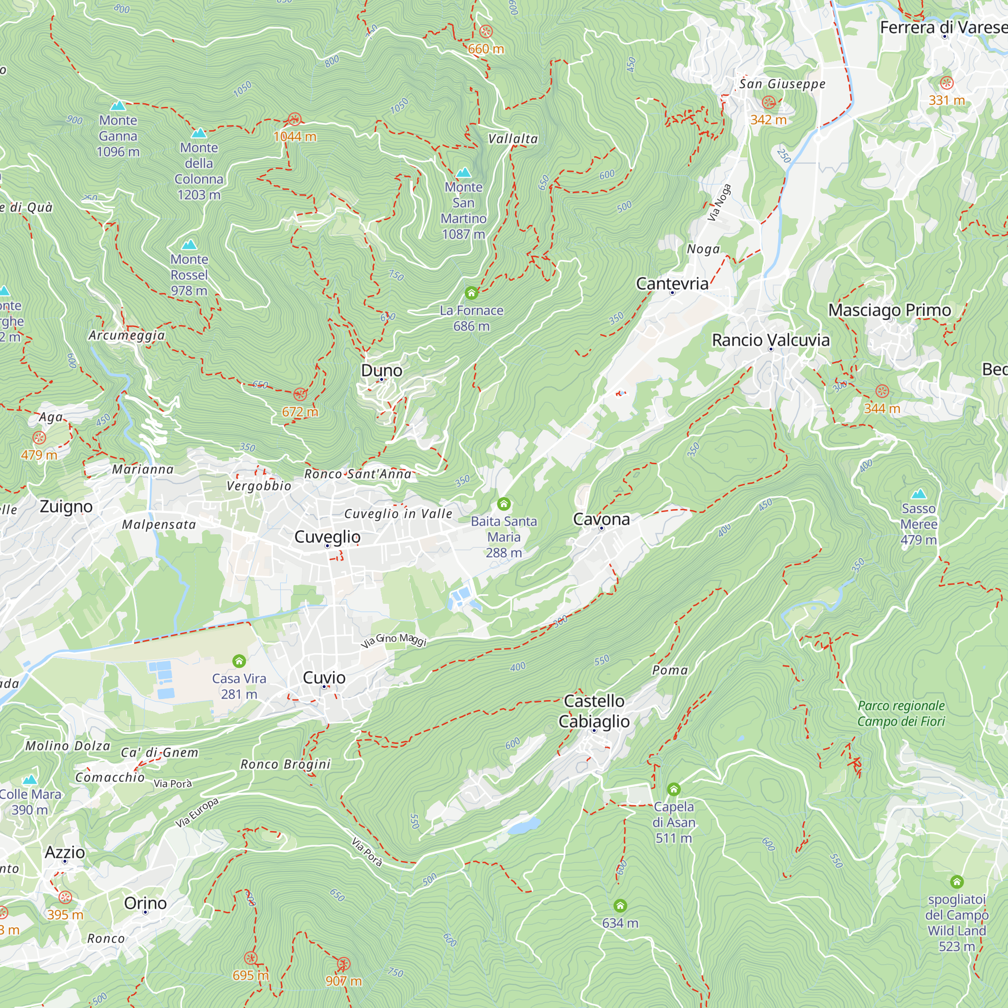 Baita Santa Maria map