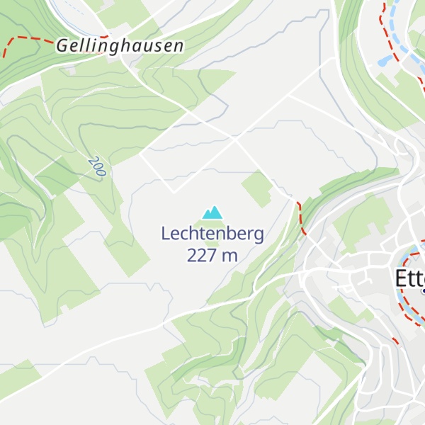 Map of Lechtenberg