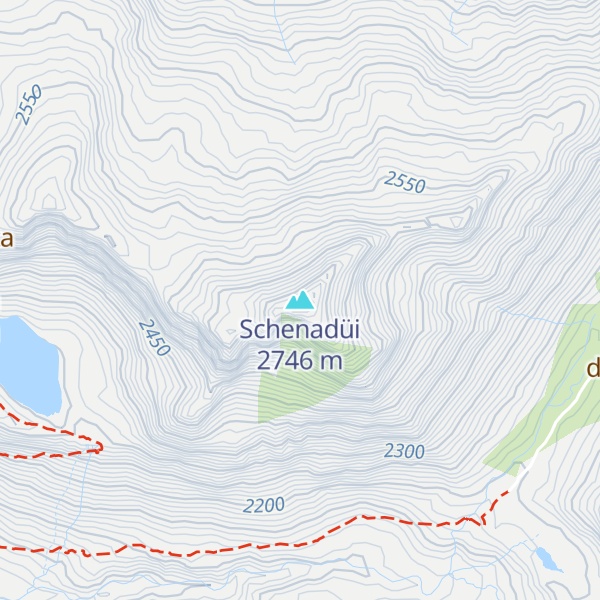 Map of Schenadüi