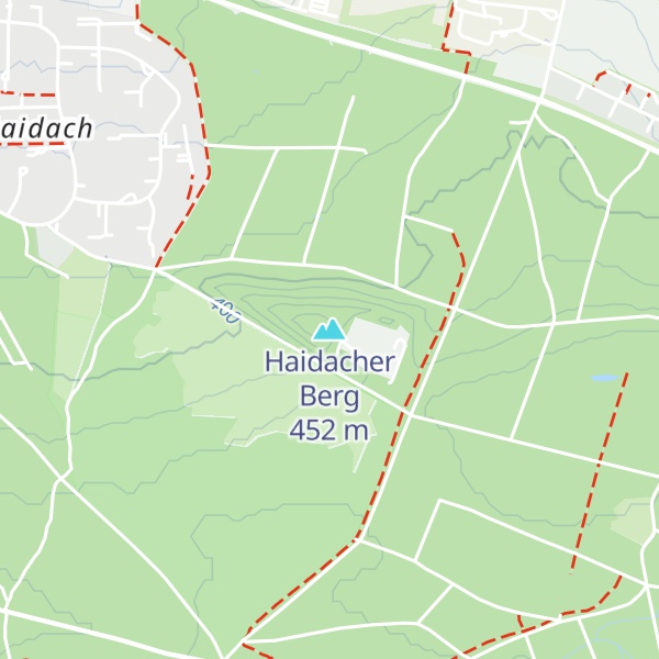 Map of Haidacher Berg