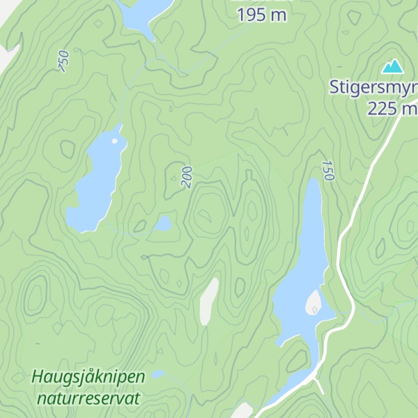 Map of Barlindåsen