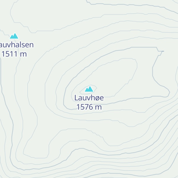 Map of Lauvhøe