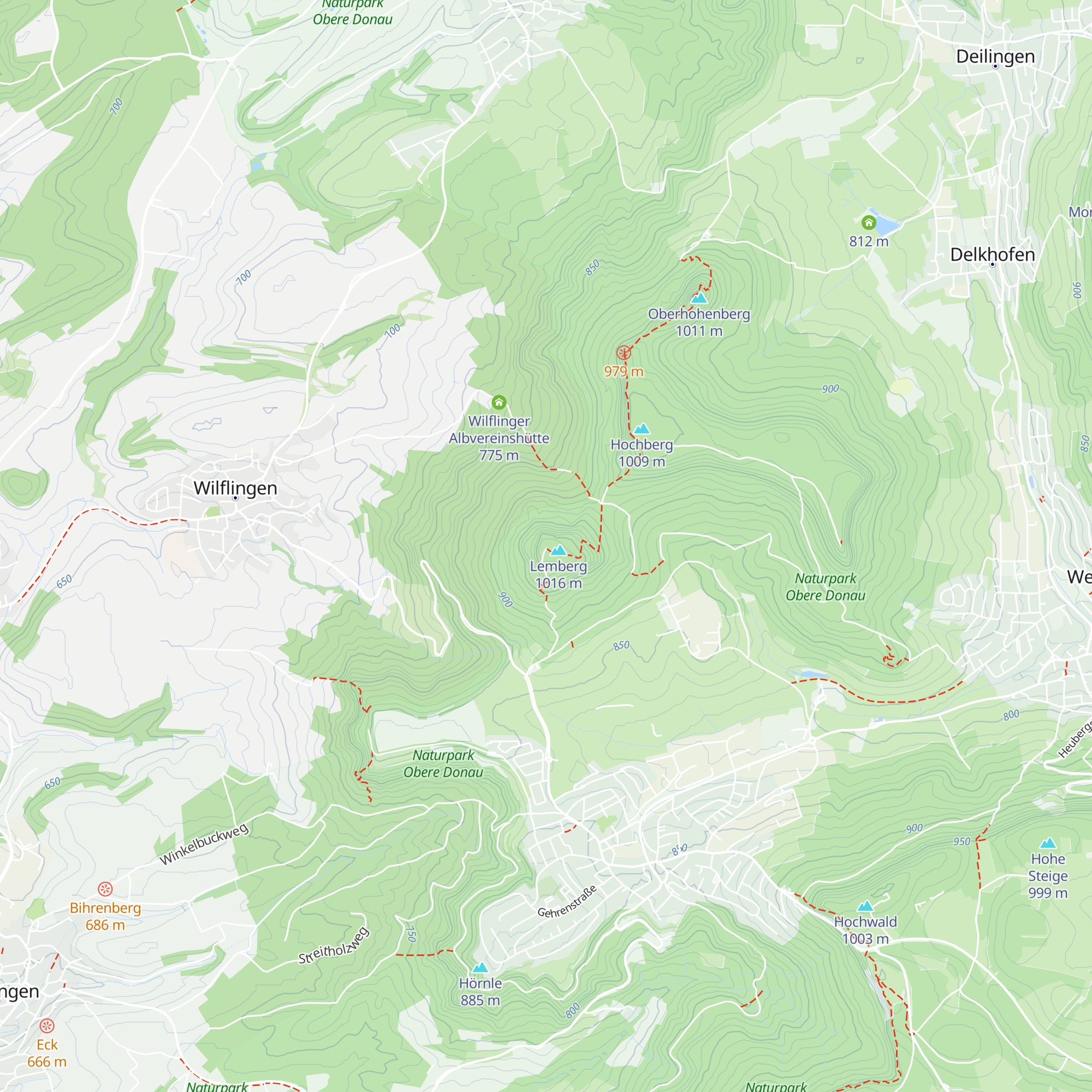 Lemberghütte map