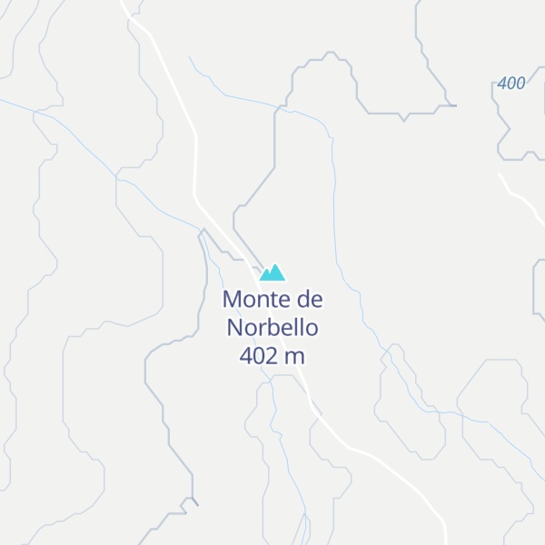 Map of Monte de Norbello