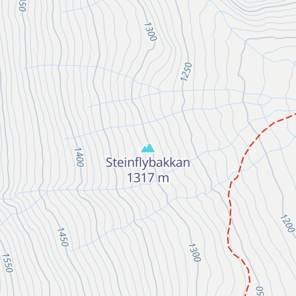 Map of Steinflybakkan