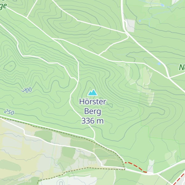 Map of Hörster Berg
