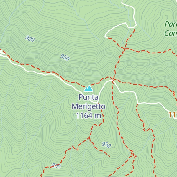 Map of Punta Merigetto