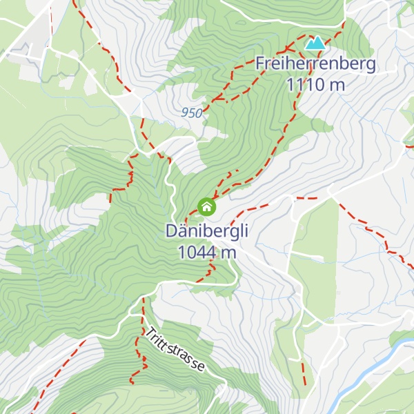 Map of Dänibergli