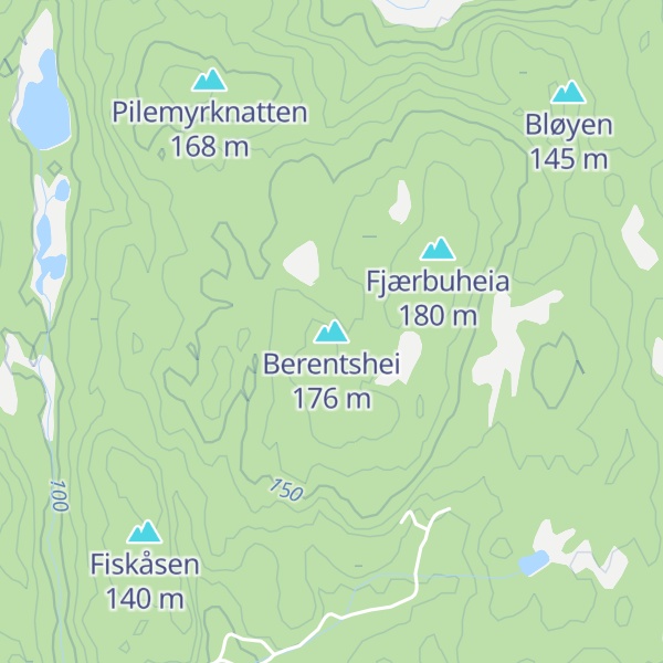 Map of Berentshei