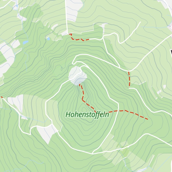 Map of Hohenstoffeln