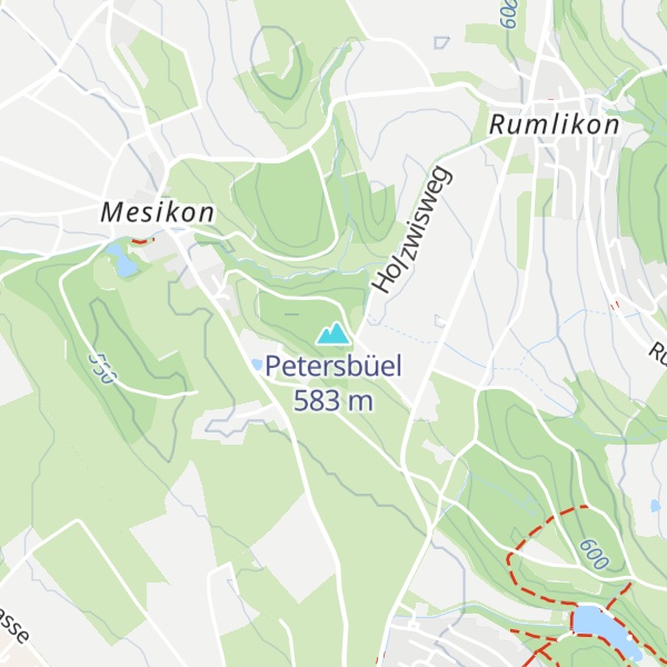 Map of Petersbüel
