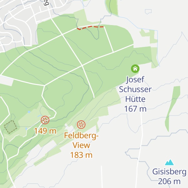 Map of Josef Schusser Hütte