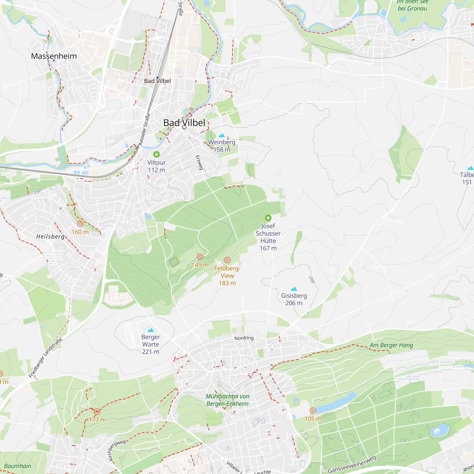 Josef Schusser Hütte map