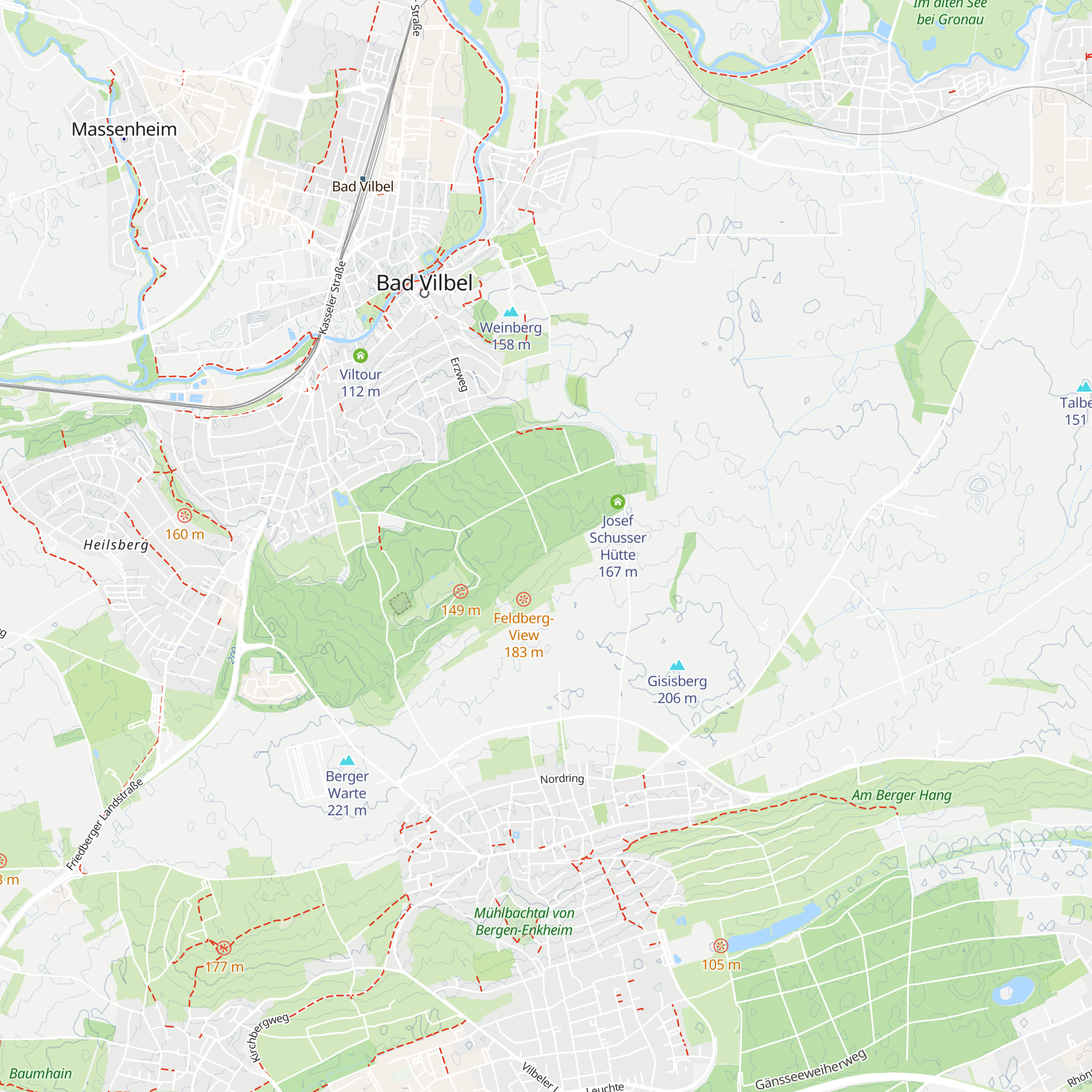Josef Schusser Hütte map