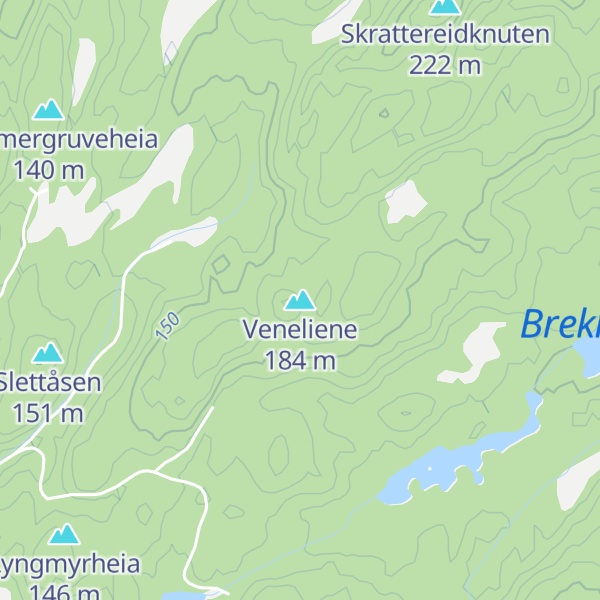 Map of Veneliene