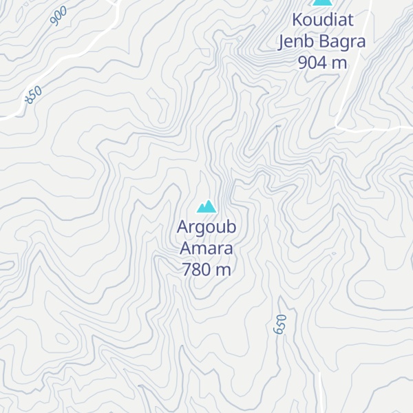 Map of Argoub Amara